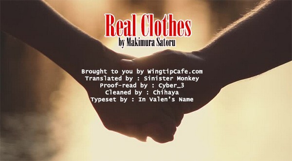 Read Real Clothes Manga Online