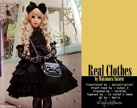 Read Real Clothes Manga Online