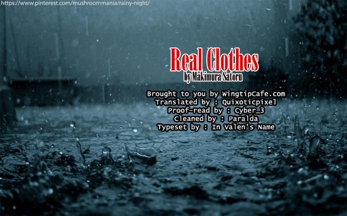 Read Real Clothes Manga Online