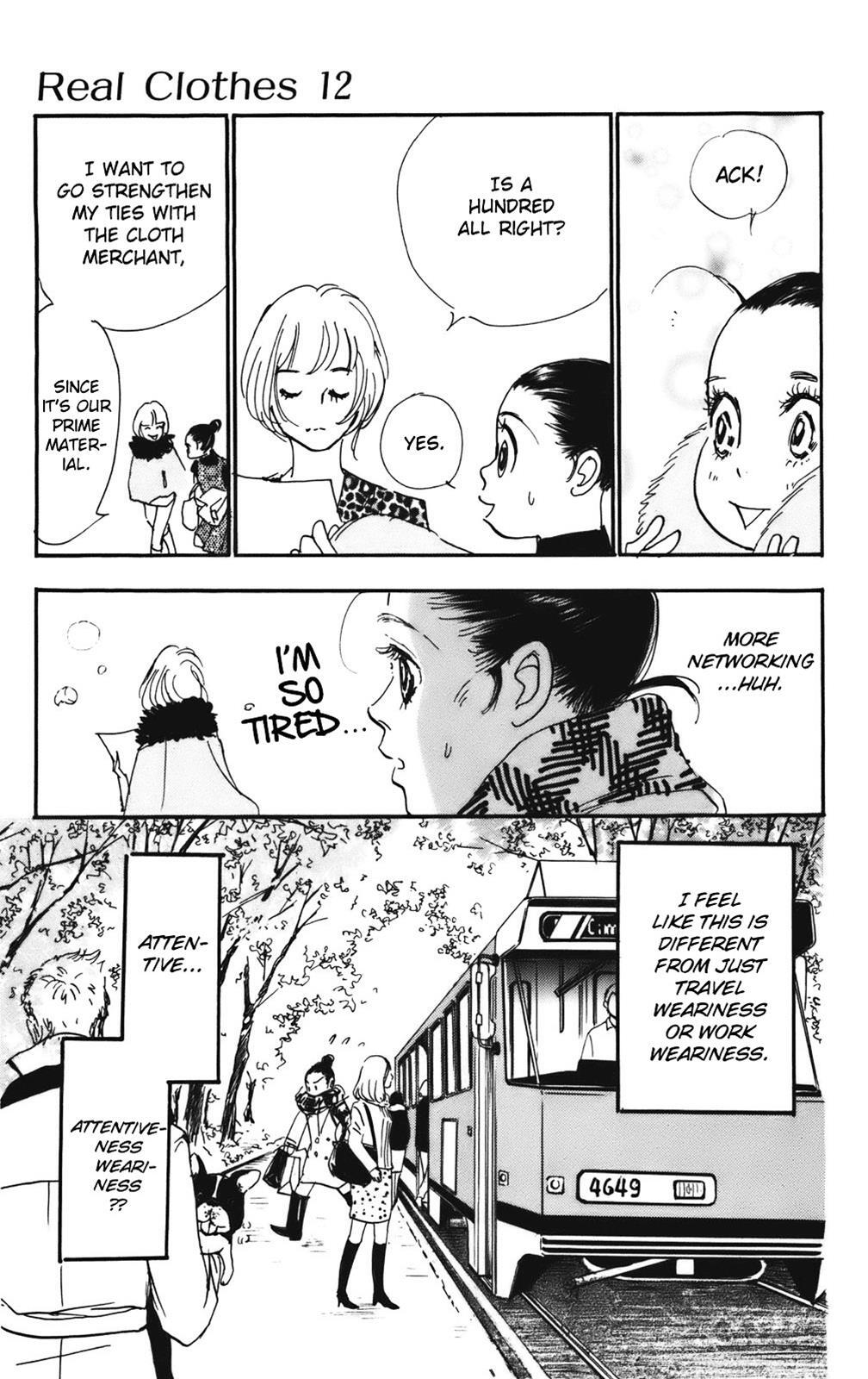 Read Real Clothes Manga Online