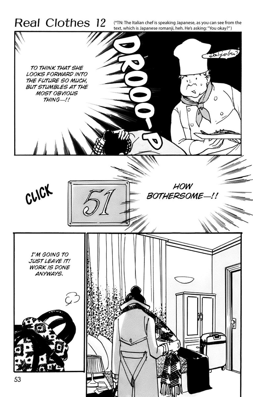 Read Real Clothes Manga Online
