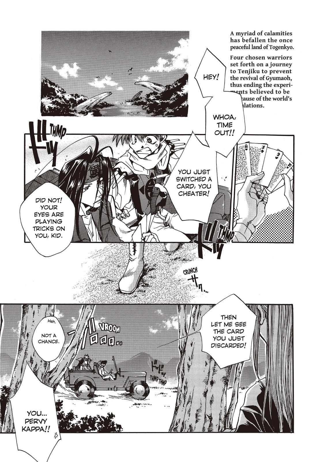 Read Saiyuki Manga Online