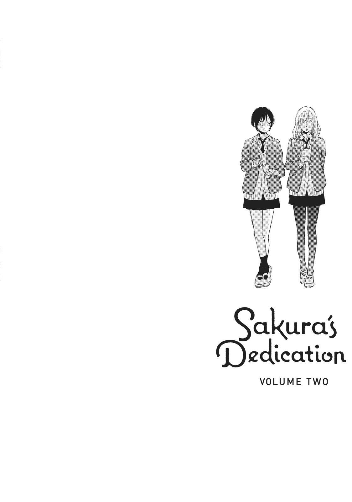 Read Sakura's Dedication Manga Online