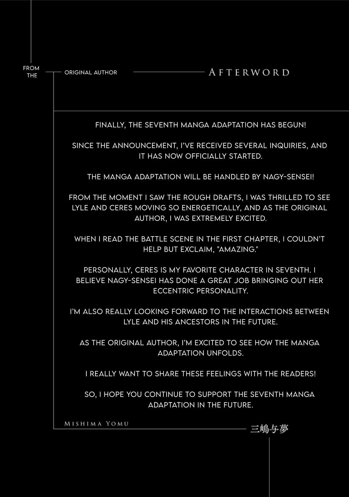 Read Seventh Manga Online