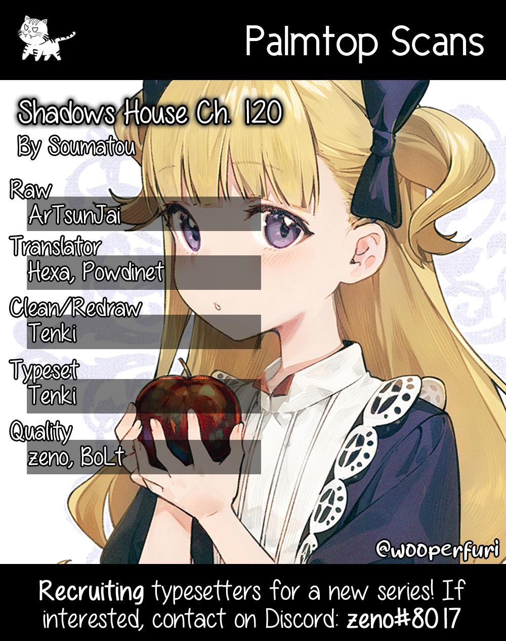 Read Shadows House Manga Online