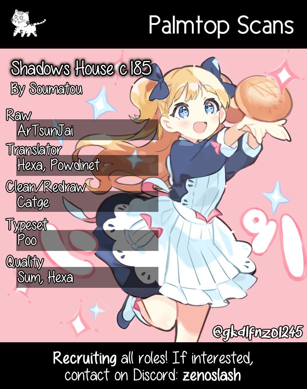Read Shadows House Manga Online