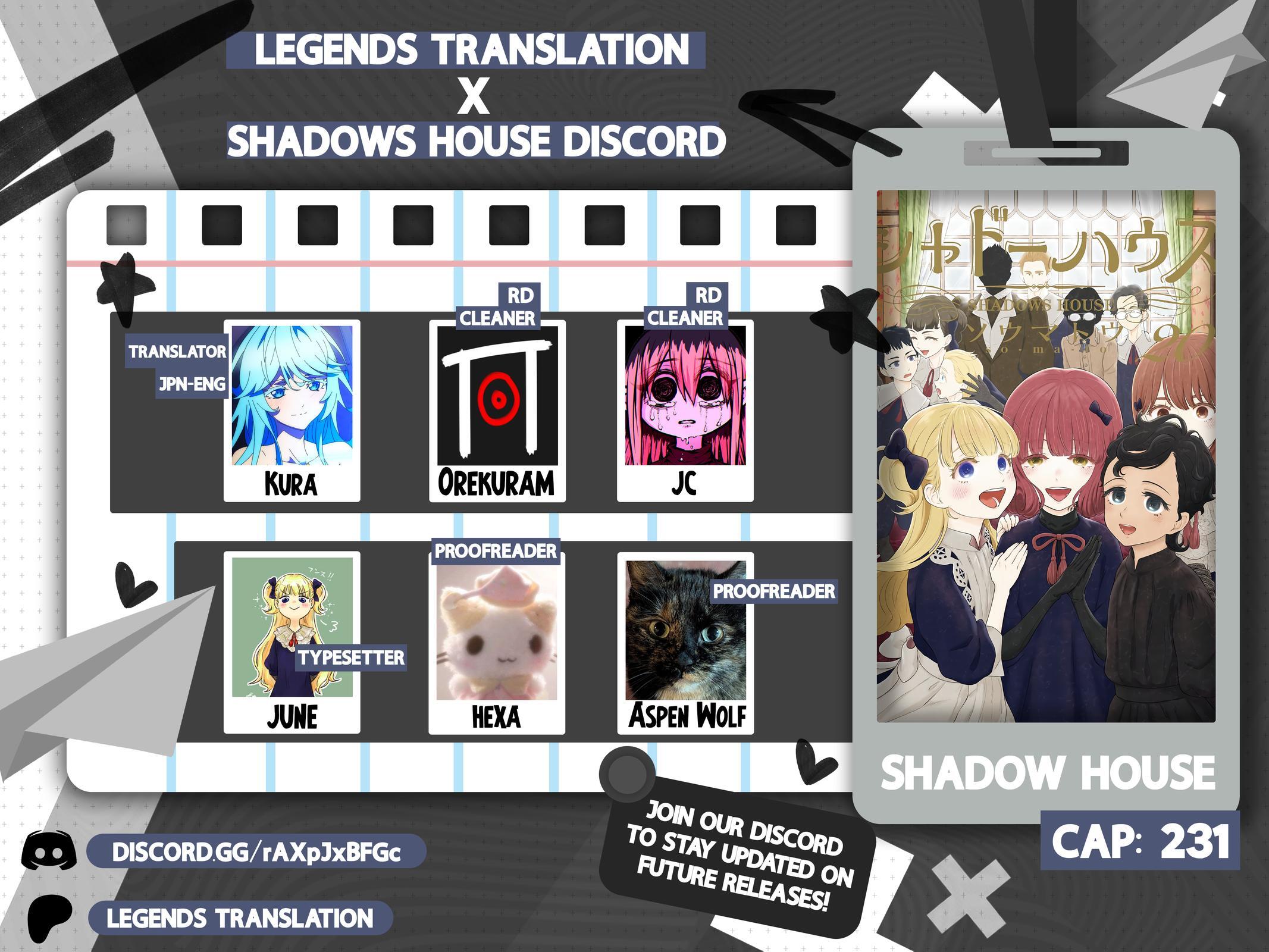 Read Shadows House Manga Online