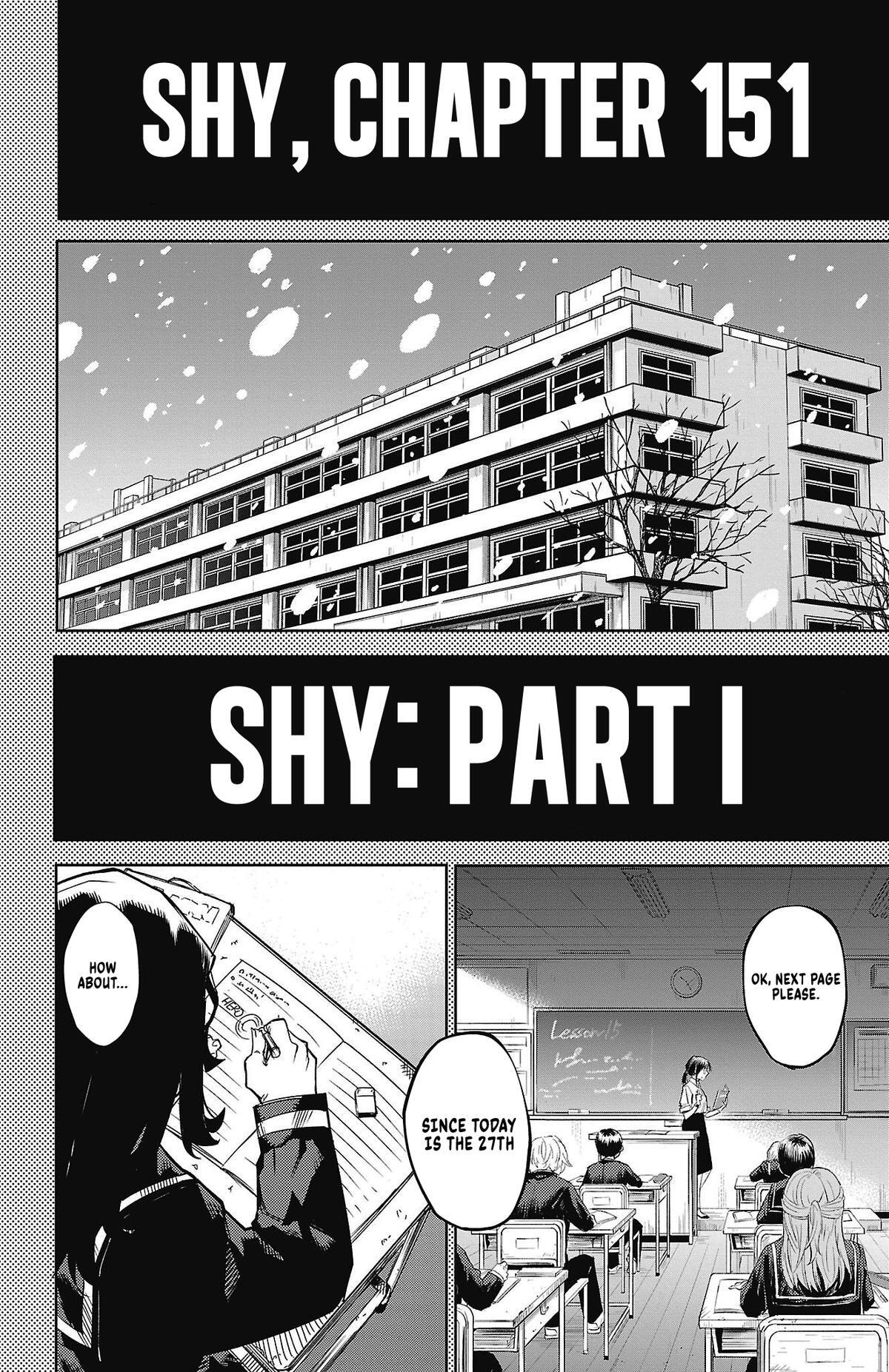 Read Shy Manga Online