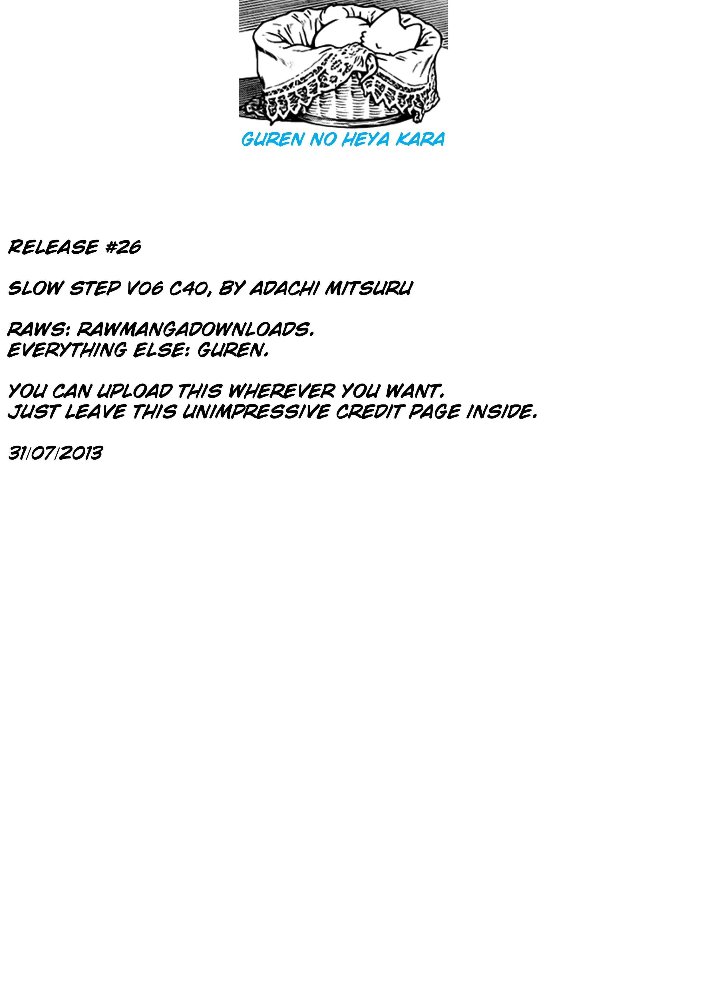 Read Slow Step Manga Online