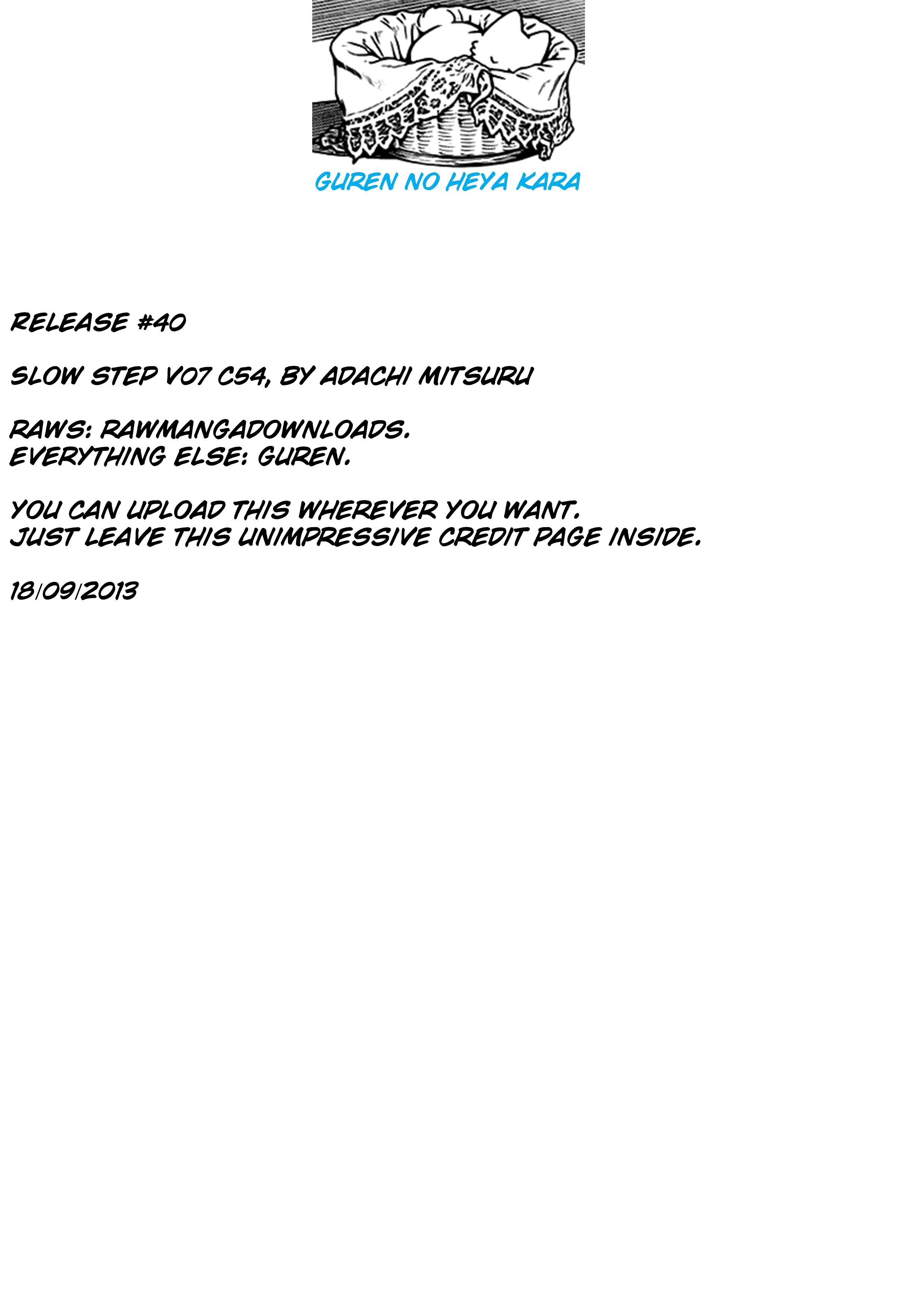 Read Slow Step Manga Online