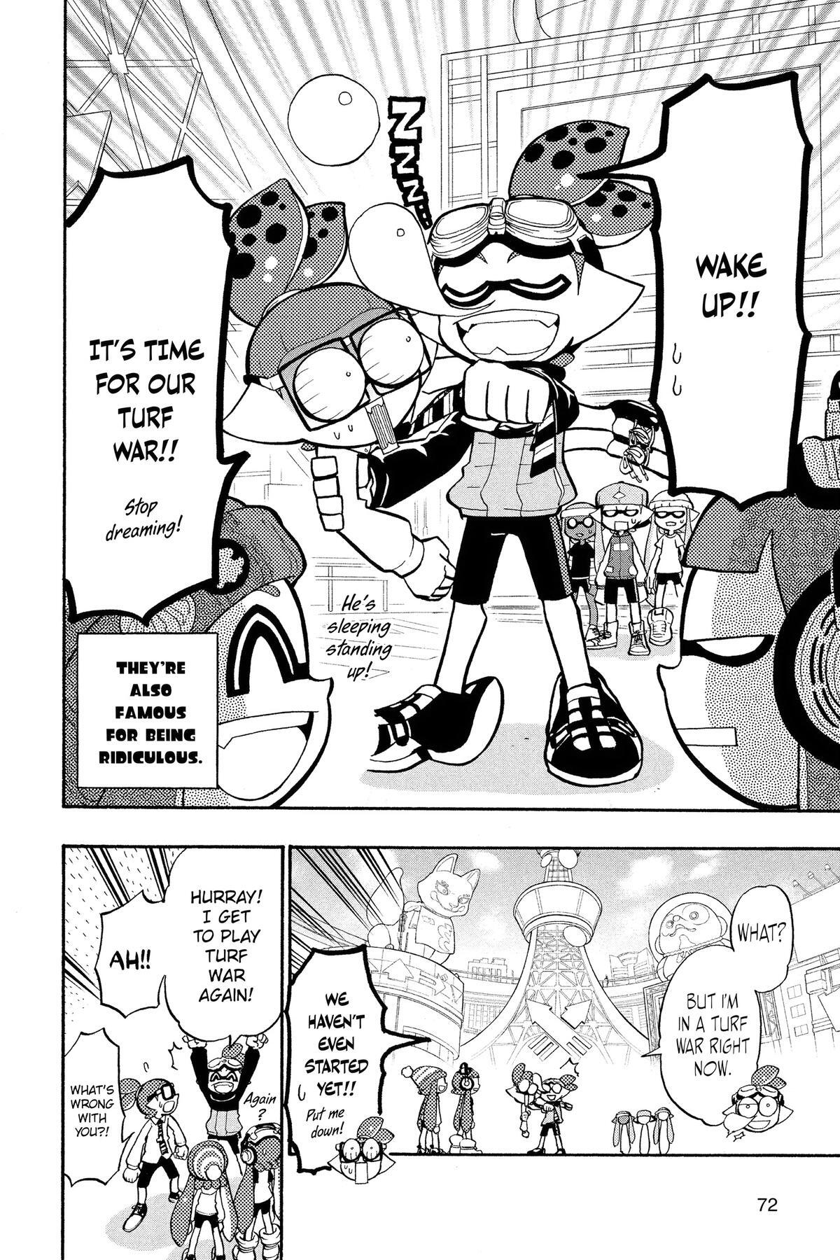 Read Splatoon Manga Online