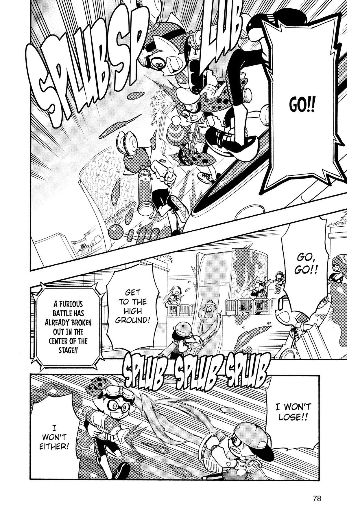 Read Splatoon Manga Online