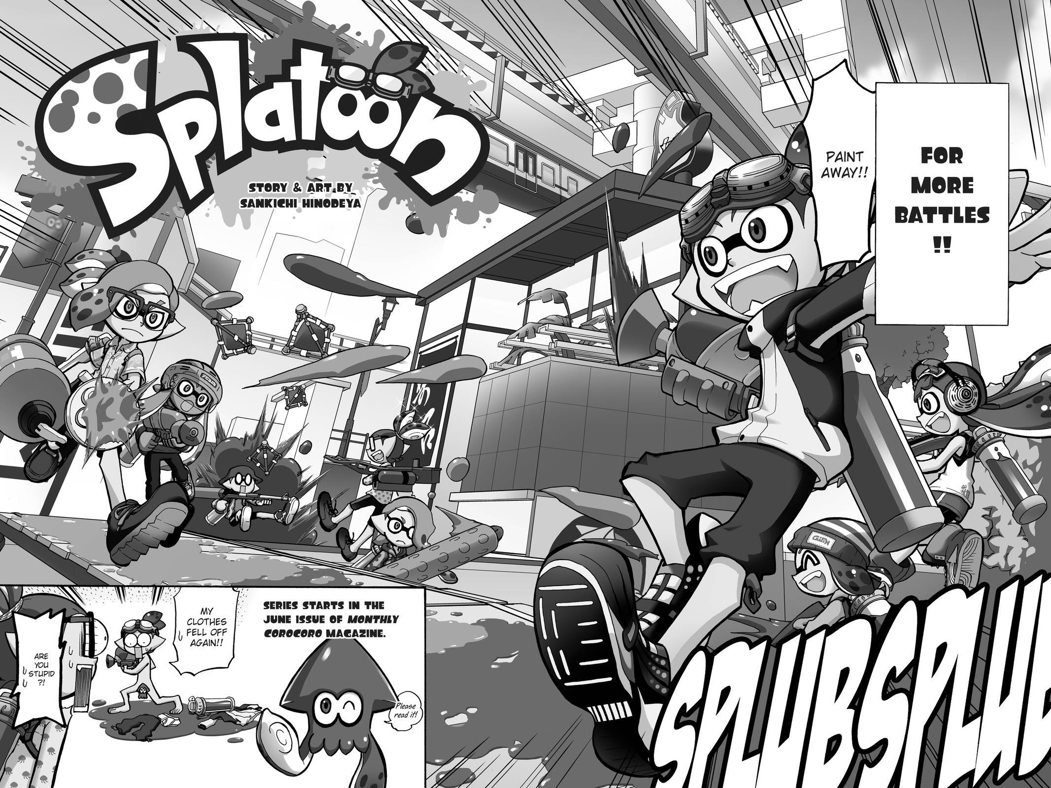 Read Splatoon Manga Online