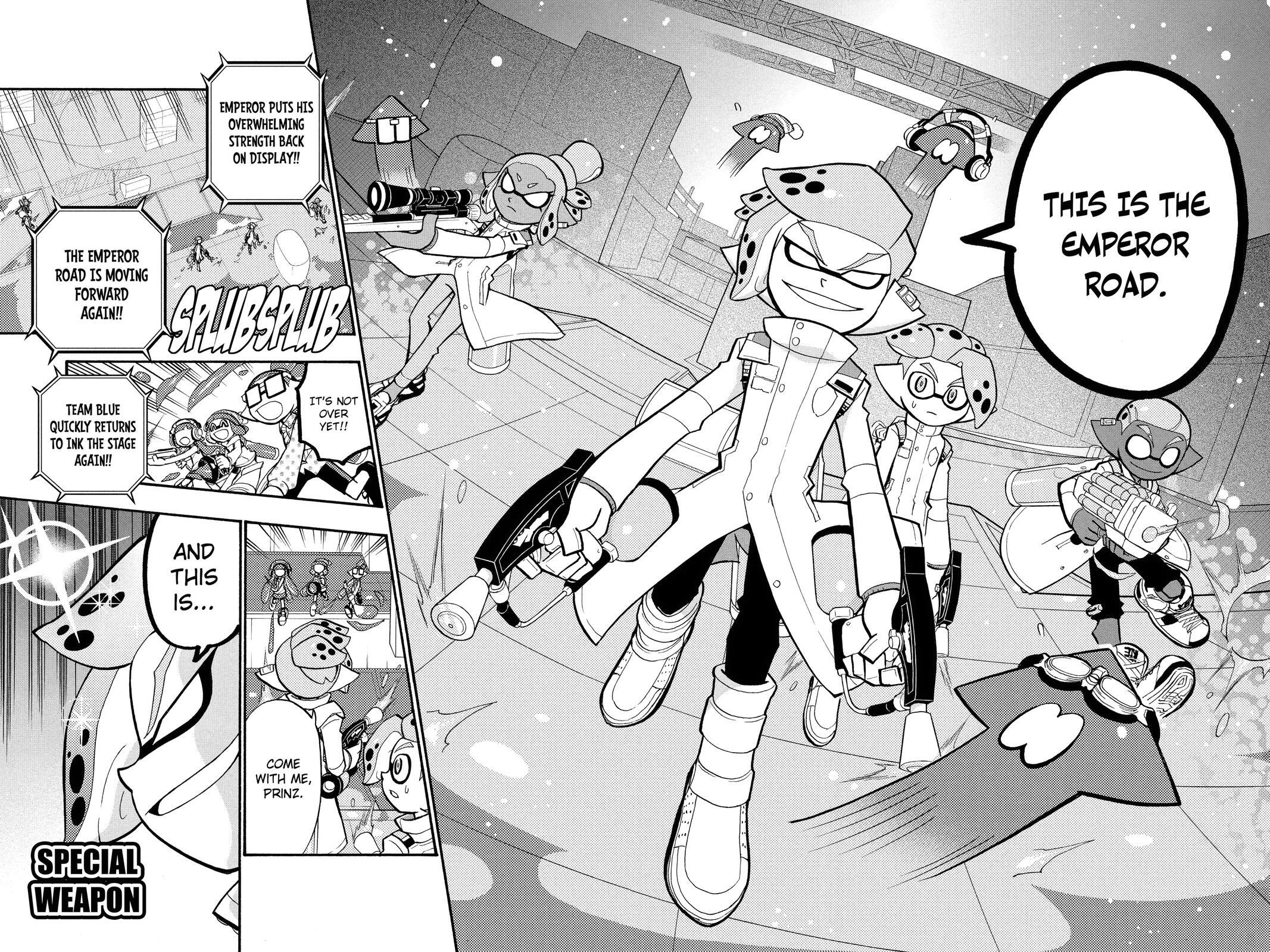 Read Splatoon Manga Online
