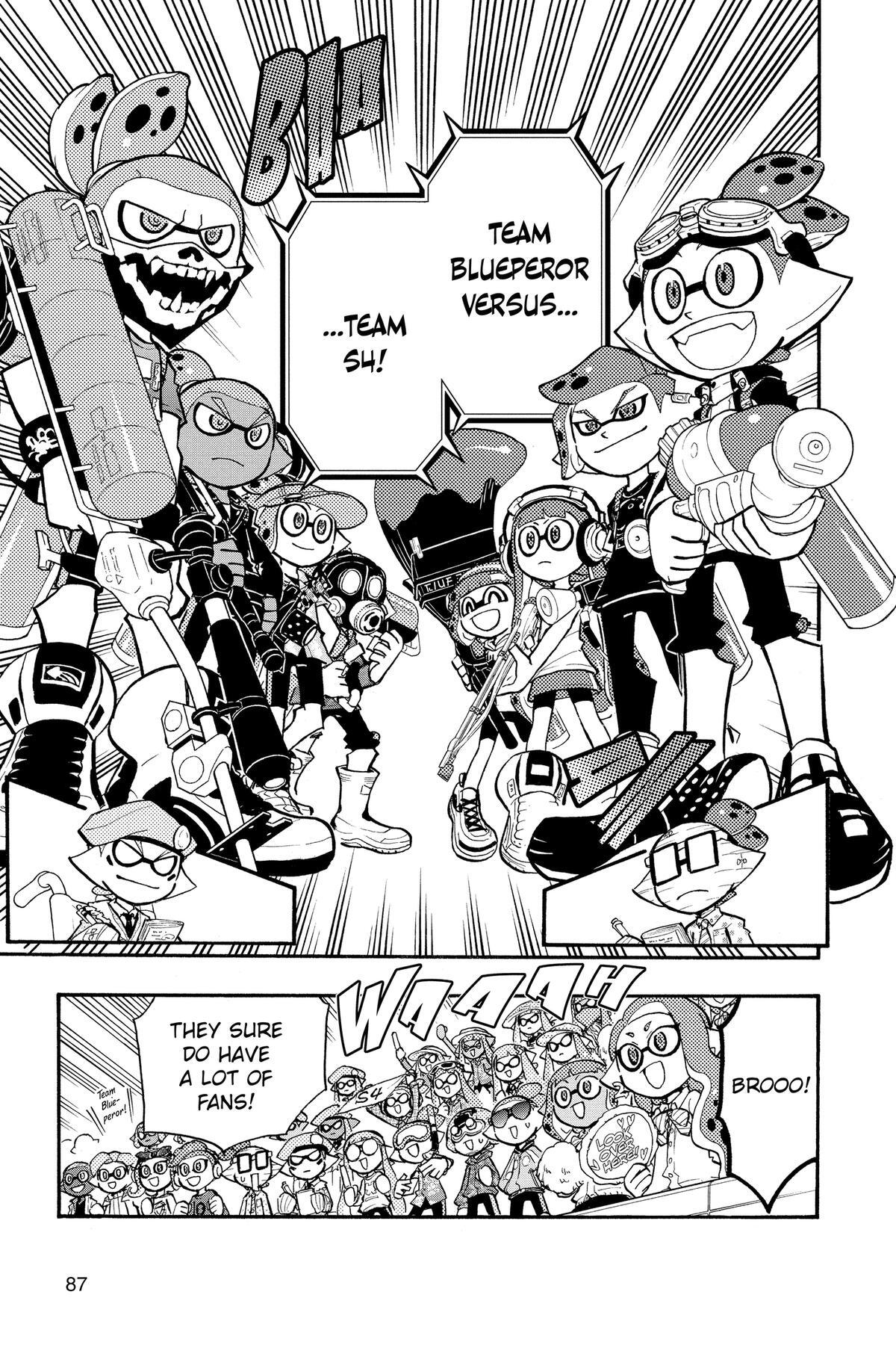 Read Splatoon Manga Online
