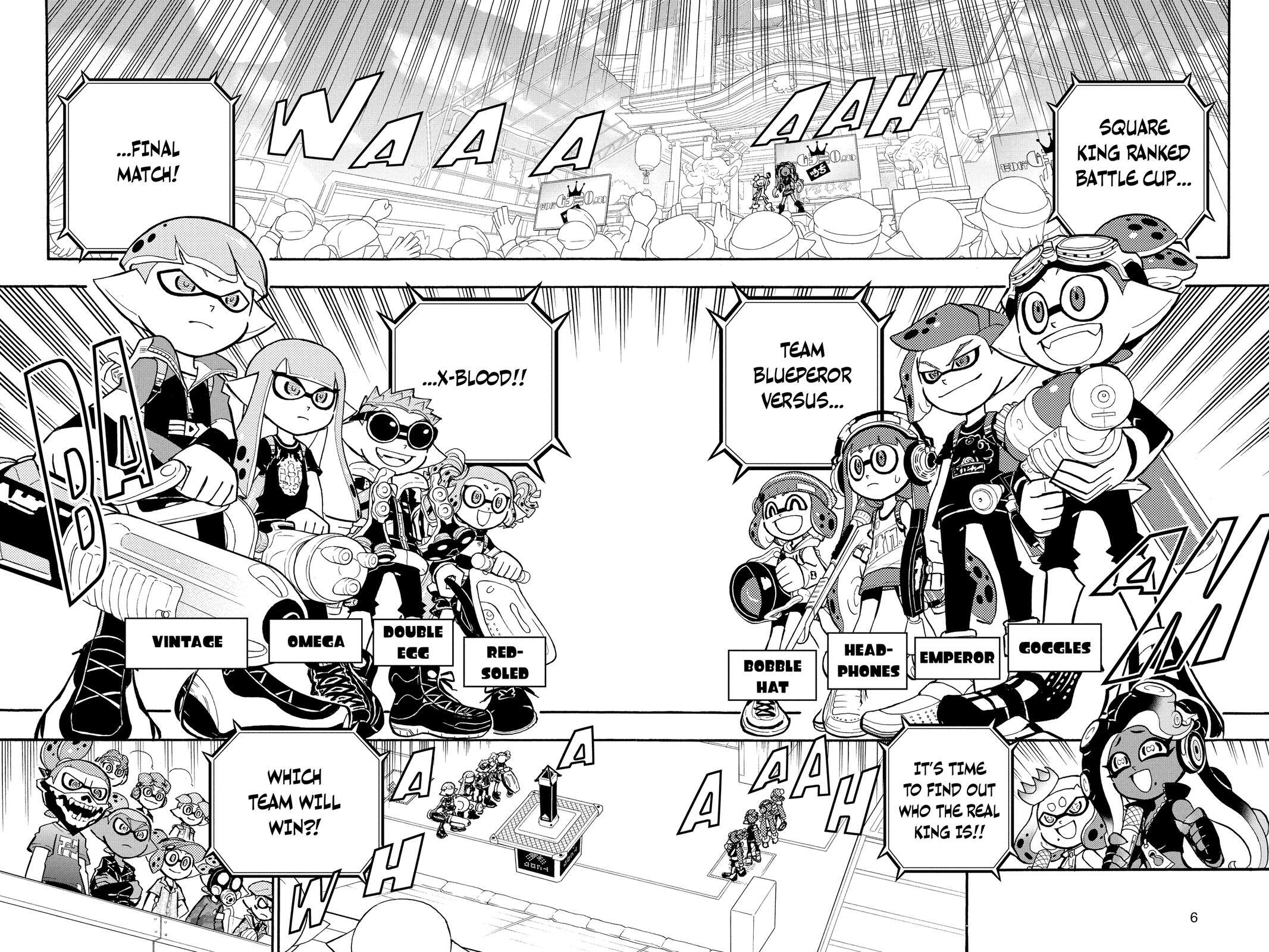 Read Splatoon Manga Online