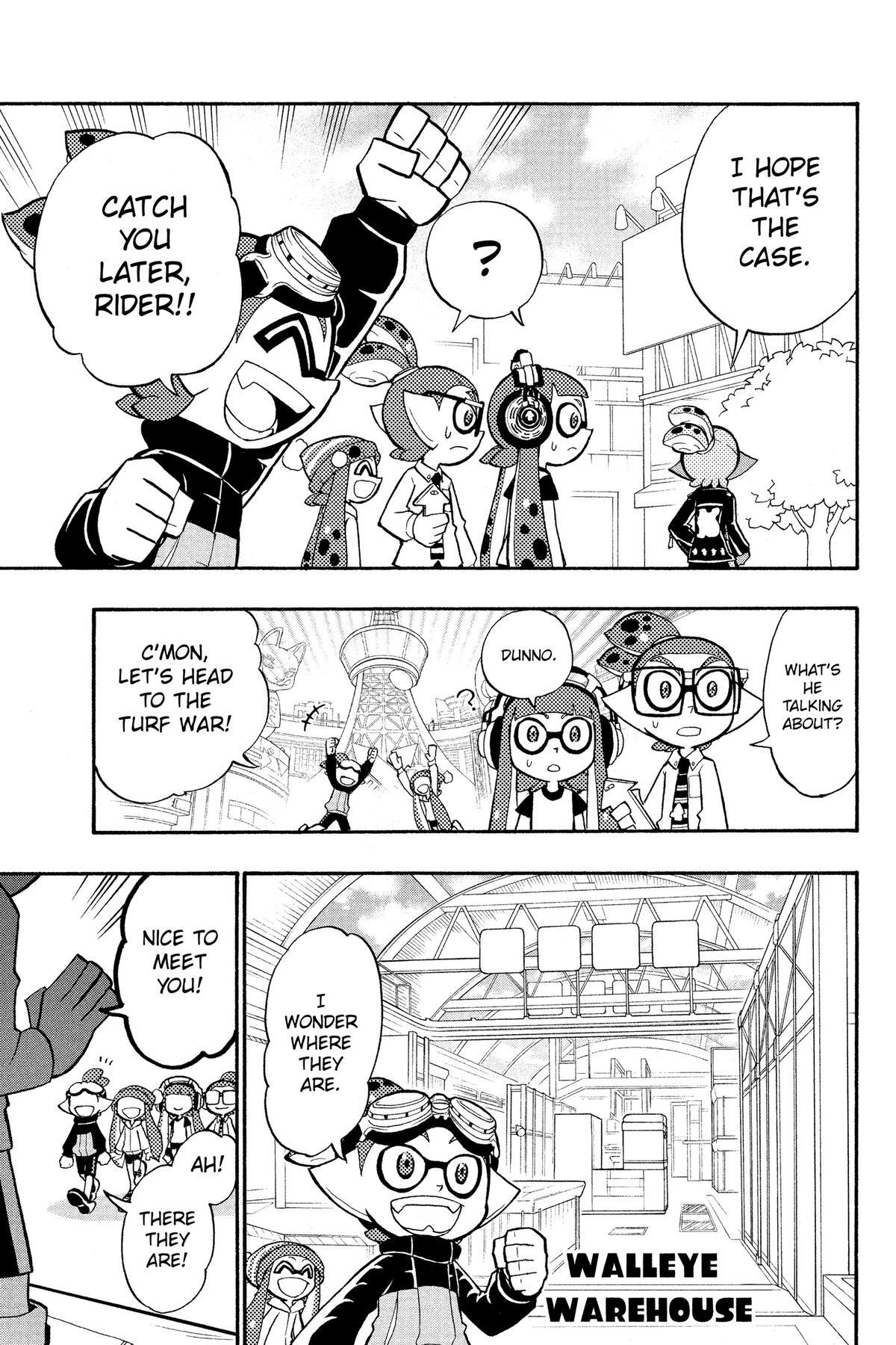 Read Splatoon Manga Online
