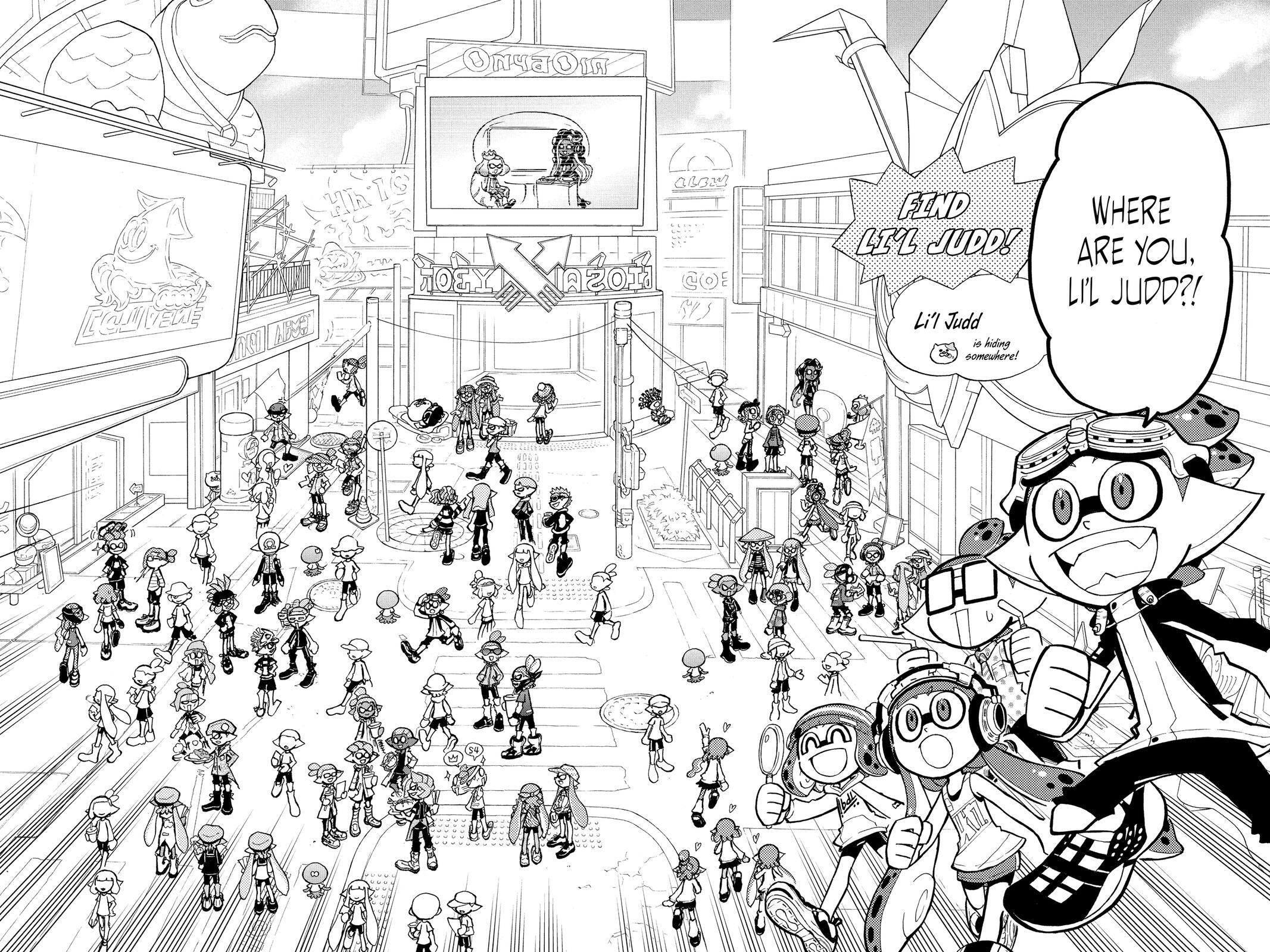 Read Splatoon Manga Online