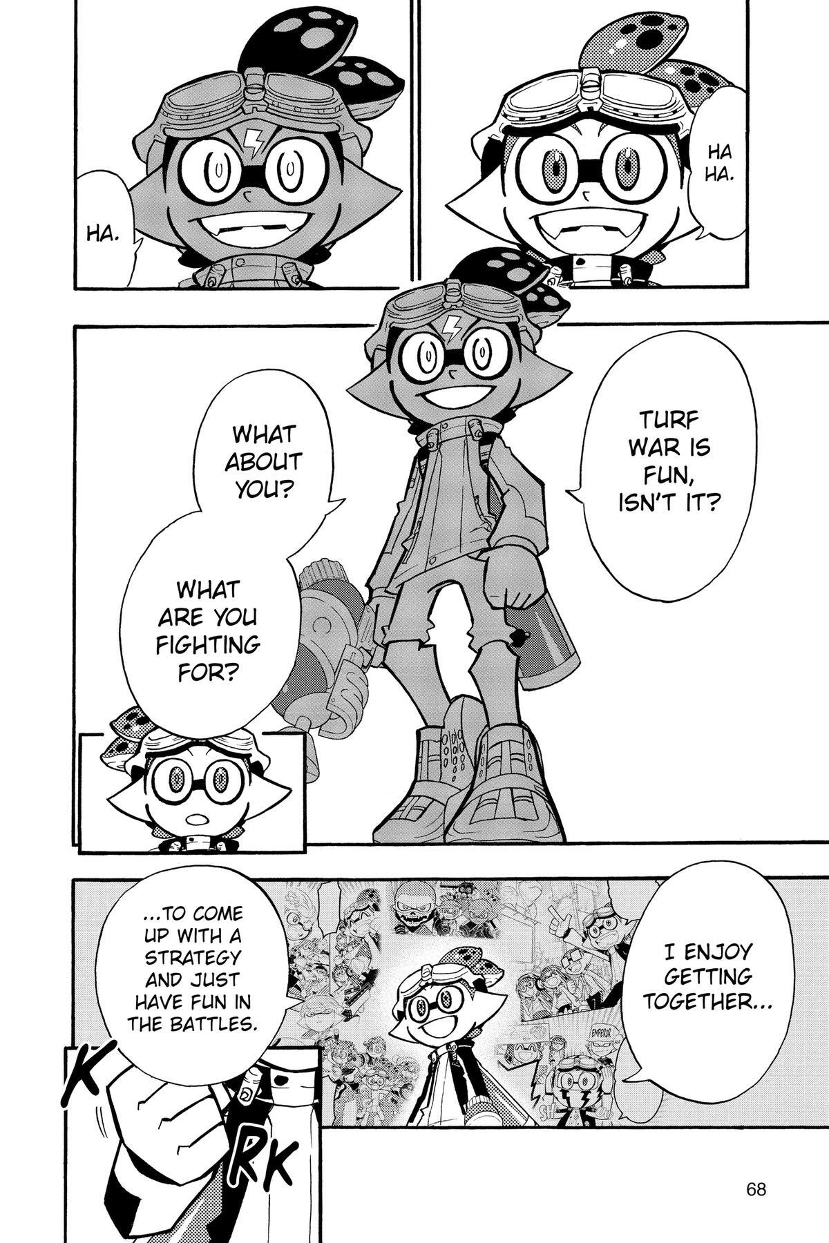 Read Splatoon Manga Online