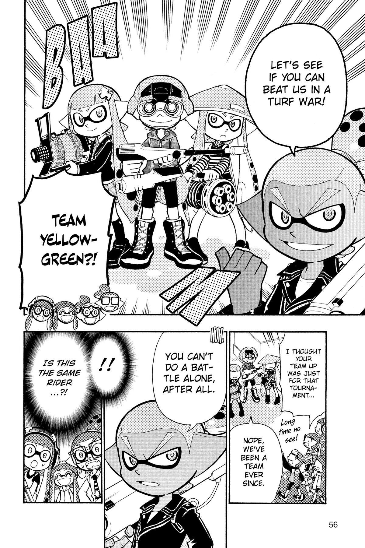 Read Splatoon Manga Online
