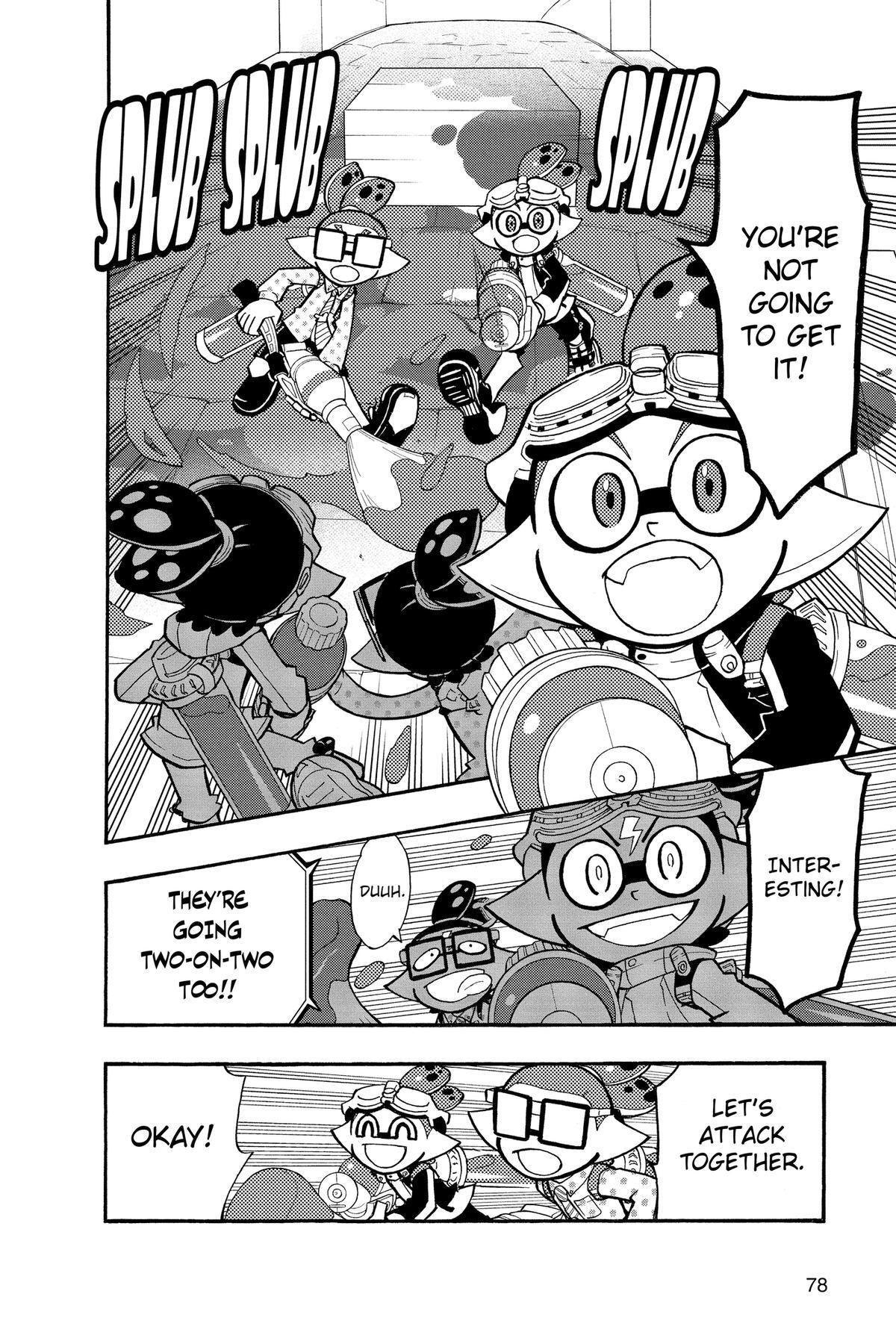 Read Splatoon Manga Online