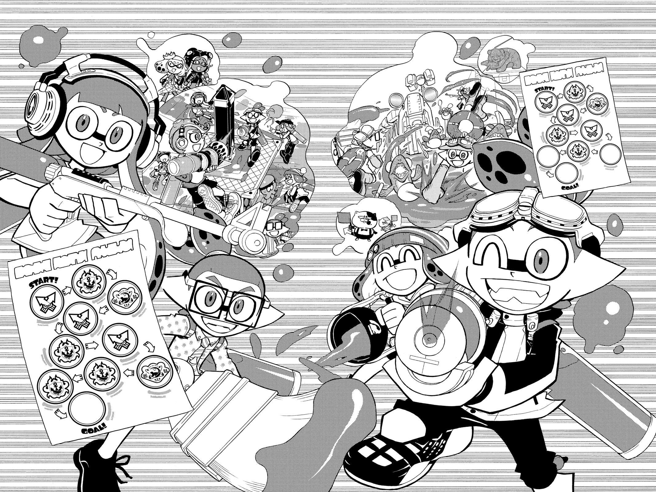 Read Splatoon Manga Online