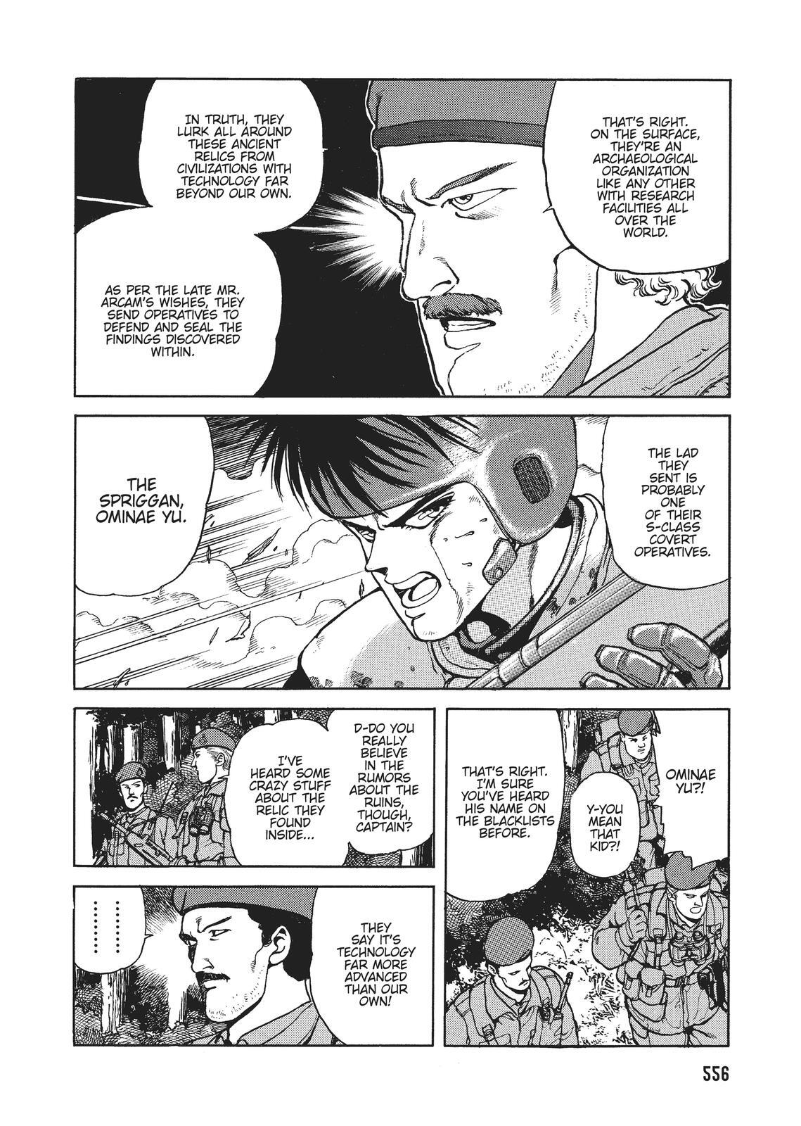 Read Spriggan Manga Online