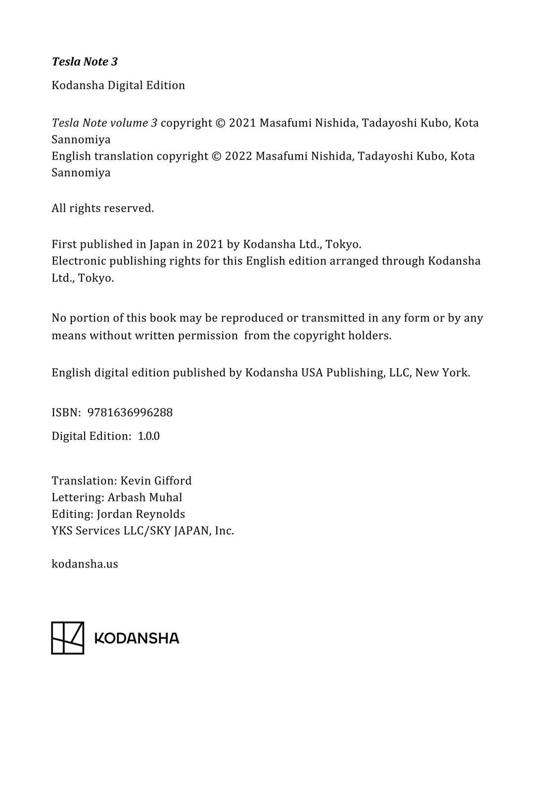 Read Tesla Note Manga Online