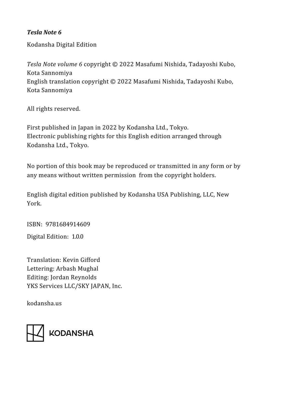 Read Tesla Note Manga Online