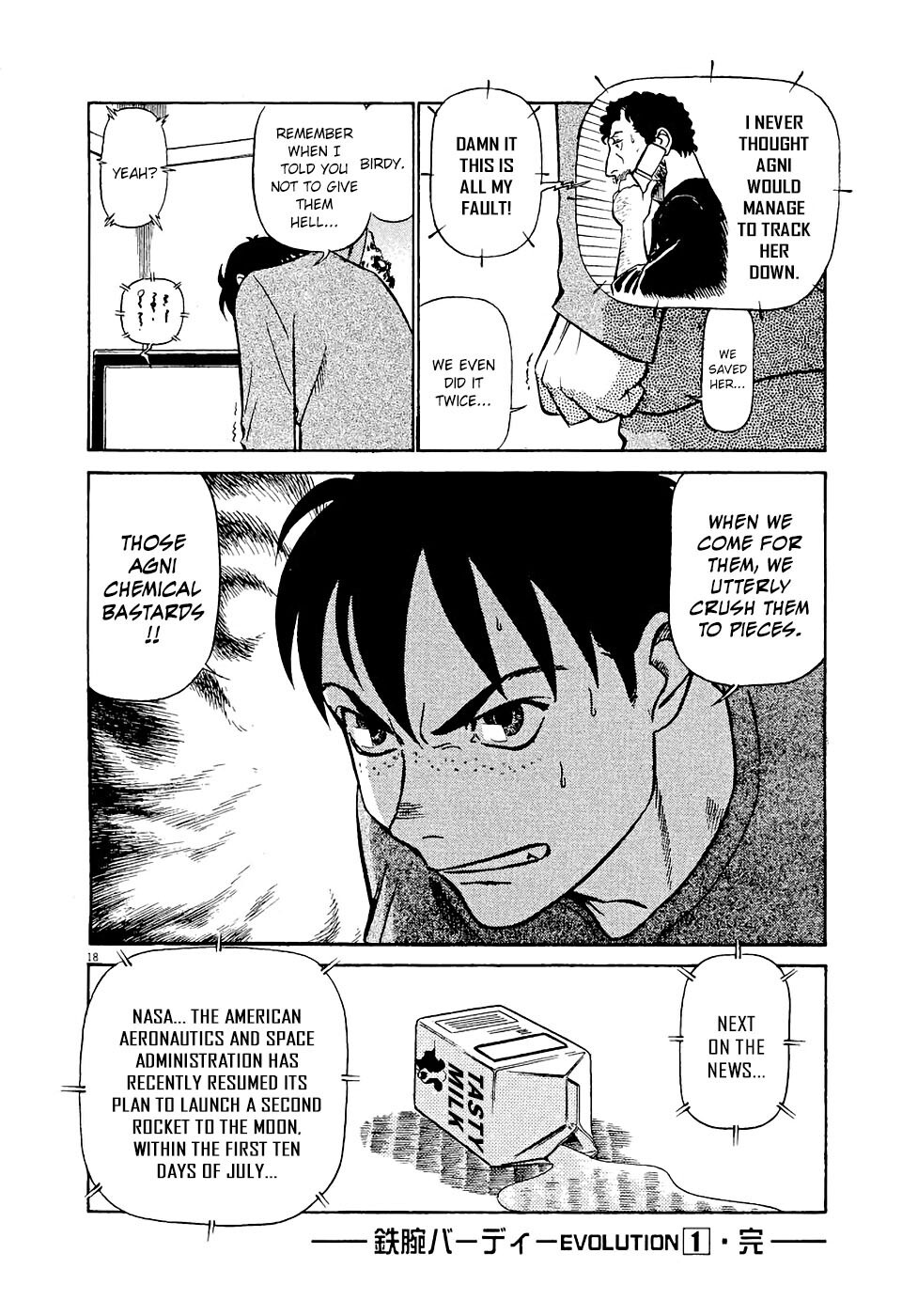Read Tetsuwan Birdy Evolution Manga Online