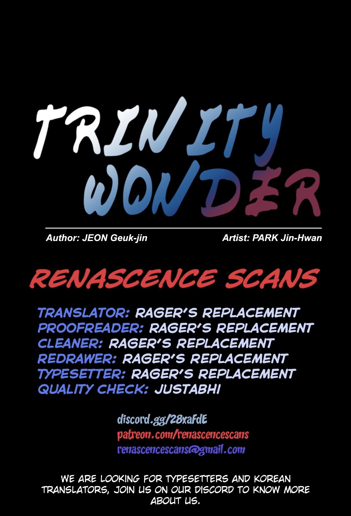 Read Trinity Wonder Manga Online