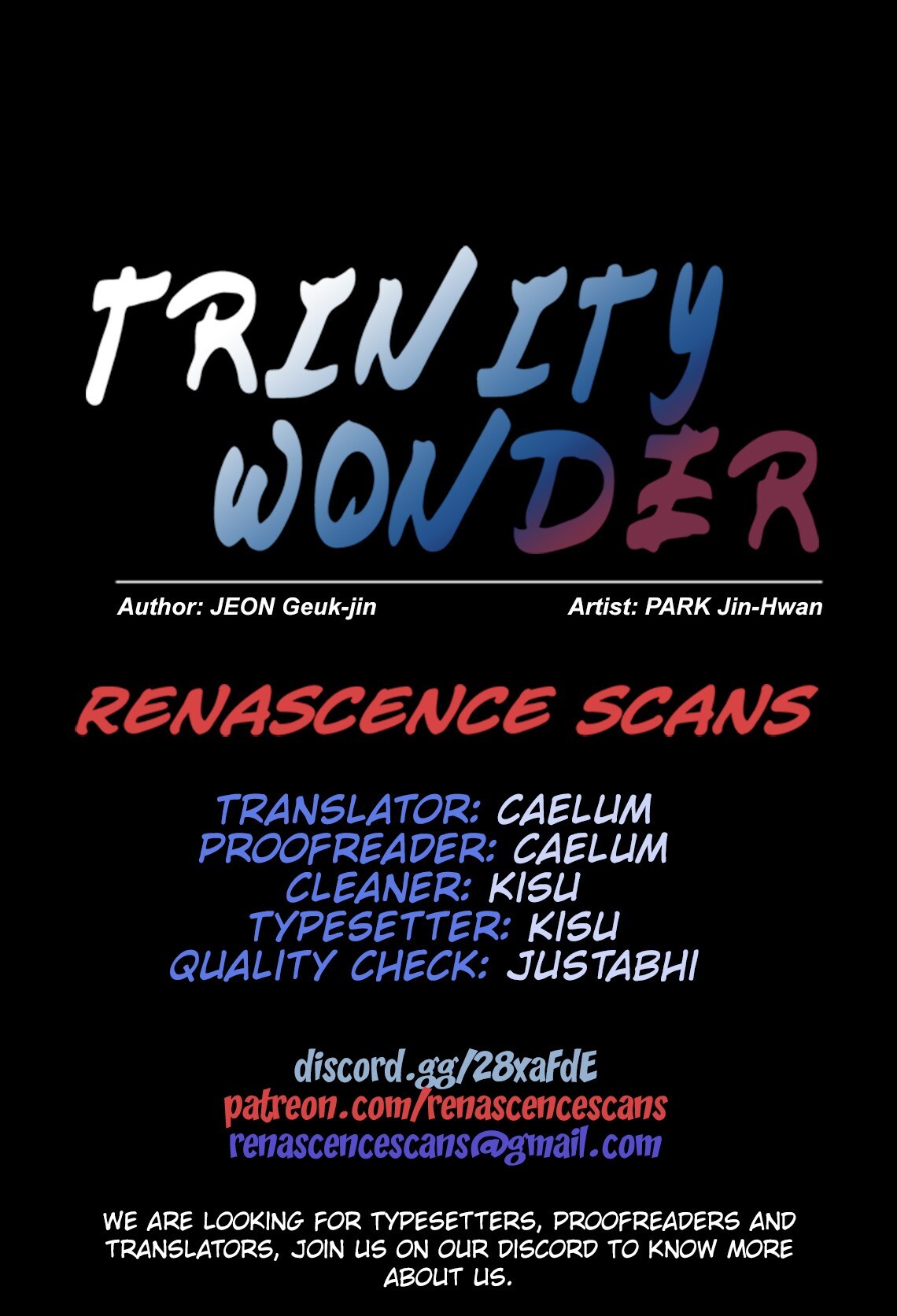 Read Trinity Wonder Manga Online