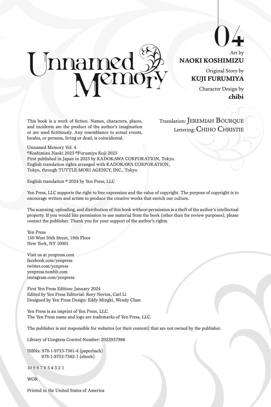 Read Unnamed Memory Manga Online