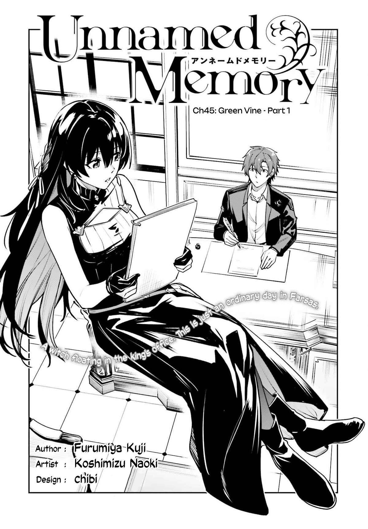 Read Unnamed Memory Manga Online
